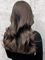 エインアンリー 明治神宮前(AIN.ANLY.)&nbsp;デジタルパーマコテ巻き風パーマ顔周りカットレイヤーカット小顔