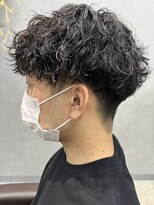 リット×ベリエ(Lit.×belier)&nbsp;メンズパーマ波巻きパーマツイストスパイラルパーマ30代鹿児島