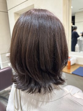 松本平太郎美容室 銀座パートツー(PART2) 外ハネくびれボブ/30代40代50代60代