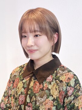 アルバム 池袋(ALBUM) マロンベージュメルティカラー似合わせカット_ba505221