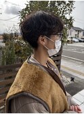 ベリーショートパーマ