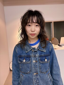 ミディアムレイヤーパーマ