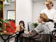 アンドヘアサロン(AND hair salon)の雰囲気（夙川・苦楽園の少人数サロン。心満たされるマンツーマン施術を。）