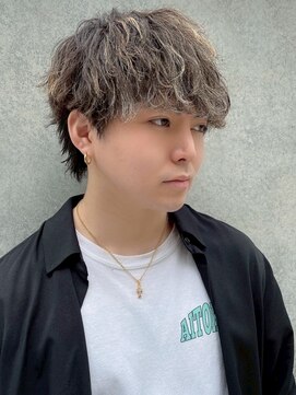 ナチュラル 渋谷(NATURAL) フェザーパーマ/スパイキーショート/サーフカール[メンズ/渋谷]