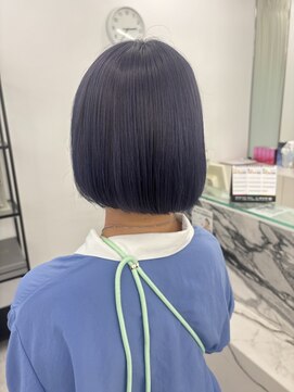 ブラウン(Brown) #haru ダークラベンダーカラー