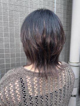 髪質改善ヘアエステサロン スロウ(SLOW by opsia) ウルフレイヤー×艶ストレート