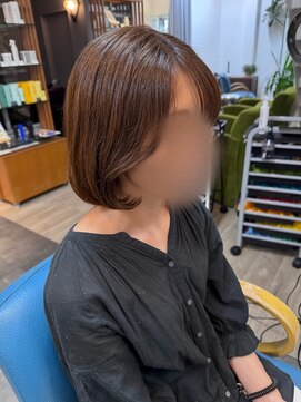 チェスト 姫路店(CHEST) 【若松采実】毛先にカール感、タンバルモリパーマ