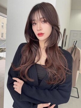 ソヨン 栄2号店(SOYON) 黒髪/クラゲヘアー/オリーブグレー/髪質改善/小顔/栄/栄駅/a322