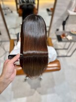 キール(Kir)&nbsp;今までで1番の艶髪に！美髪矯正[浦添/経塚/縮毛矯正/白髪ぼかし]