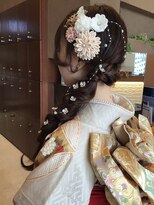 ヘアー リッツ 武豊店(Hair Ritz) 成人式ヘアセット、編みおろし