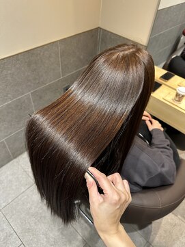 ビスコヘアー(BISCO hair) 髪質改善縮毛矯正×グレイカラー