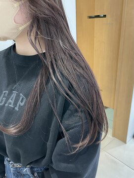 ルプル バイ フェイス 磯子(L'pul by face) 柔らかピンクブラウンカラー