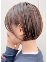 ココラー(COCOlar)&nbsp;イルミナカラーサファリベージュカットかわいい