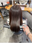 艶髪ブラウンカラー