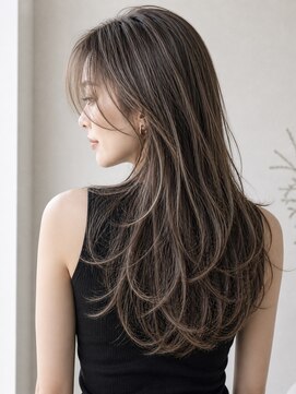 サーカス バイ ビュートリアム 青山(CIRCUS by BEAUTRIUM) 白髪ぼかしハイライト 白髪デザイン 表参道 30代40代50代