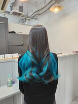 シェイロ(Cielro)&nbsp;オーシャンブルー/ケアブリーチ/インナーカラー☆suzu☆