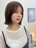 ハニーシブヤ(HONEY shibuya) くびれボブ/レイヤーボブ/ゆるふわボブ/ココアブラウン3