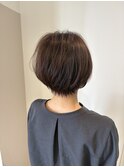 襟足スッキリ大人ショート