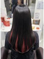 アウラ 近鉄八尾駅前店(Aura)&nbsp;暗髪×インナー 艶髪ロング