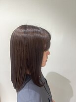 ポンポネ&nbsp;グレージュカラーミディ