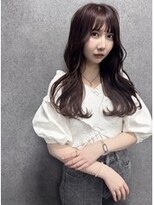 ティグル テンジン(TIGRE tenjin) 韓国風】ロングレイヤー × 流れる顔周り × 艶髪pink