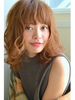アンアミ オモテサンドウ(Un ami omotesando) 【Un ami】☆脱力ウェーブが大人っぽいミディアム☆