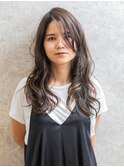 【Eden】抜け感あるグラマラスロングショコラアッシュ◎30代40代