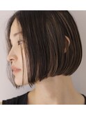 【Barouche/中島綾子】　ハイライトボブ　