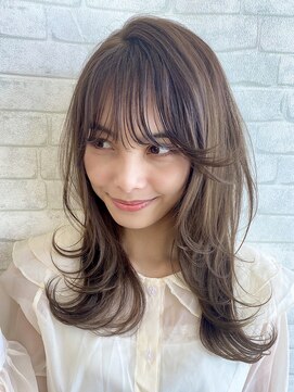 オロ(ORO) 【ORO】束感を作った前髪のレイヤースタイル 益子