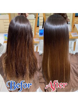 アース 武蔵境店(HAIR & MAKE EARTH) 髪質改善酸性縮毛矯正☆