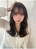 〈藤間〉エギョモリ韓国ヘア/チョコレートブラウン