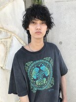 リット×ベリエ(Lit.×belier)&nbsp;ニュアンスパーマ/メンズウルフ/スパイラルパーマ/薩摩川内