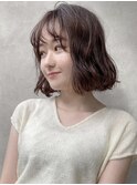 ラフ＆スイートなボブ#似合わせカット#くびれヘア#アースカラー