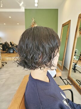 ヨハク(yohak) ボブ×パーマ