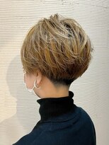 リフレアンドケア ミチ 幸町店(refre&care MICHI)&nbsp;ハイトーン刈り上げショート