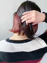 アイティー バイ アルバム 中野店(IT by ALBUM) インナーピンク_アースカラーくびれヘアツートンカラー_ba373192