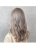 イルミナカラーで韓国風ベージュカラーミディ【1001mille】
