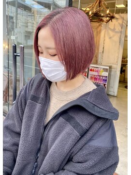 ロジェ(loje) 【loje】ミニボブ＊くすみpink