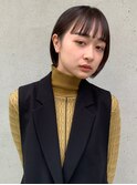 ミニボブ　コンパクトボブ　ワイドバング【天神/今泉】