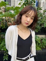 アクアオモテサンドウ(ACQUA omotesando)&nbsp;△癖毛風ボブパーマミディアムパーマデジタルパーマロブヘア