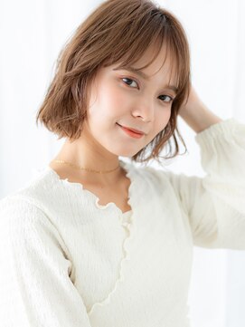 ドクターズ サロン ラブ(Dr's Salon LAB) ハイライトフレンチカジュアルボブパーマe古河20代30代40代