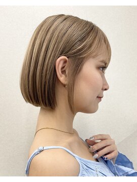 サンド クリア 横浜本店(sand clear) 楽さを求めるなら縮毛矯正×ボブ