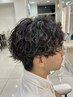 【杉本指名限定】メンズカット+トレンドシャドウパーマ