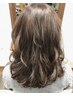 カット＋透明感カラー＋ハイライト（白髪ぼかしも対応）￥18590～