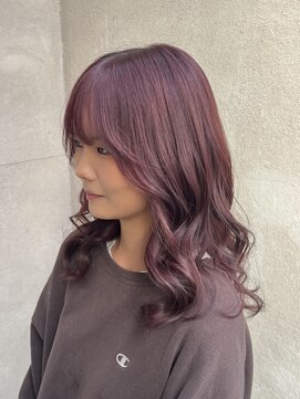 インフィニティー infinity HAIR SPACE BLOOM ボルドーカラー