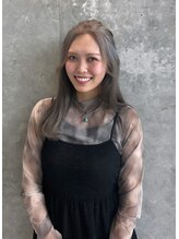 《店舗指名No1！透け感たっぷりなカラーや誰とも被らないような派手髪お任せください♪aimi