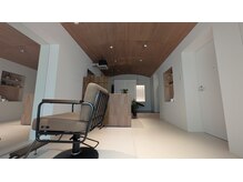 ラプス(Rapss)の雰囲気（カットもシャンプー台も1席だけなので周りを気にせずゆったり♪）