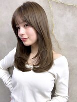 ロンドフルール 大宮東口(Lond fleur) ウェーブミディアムメルティカラー×レイヤーカット韓国[大宮]