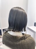 【赤み無し×暗髪】Olive graige  color
