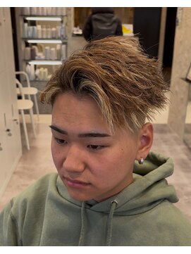 ルースト 京都駅前店(ROOST) 毛流れアップバング